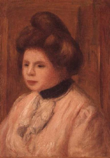 Portrait of a Lady de Pierre-Auguste Renoir