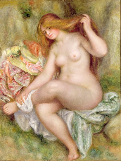 Seated Bather, 1903-06 de Pierre-Auguste Renoir