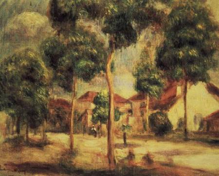 The Sunny Road de Pierre-Auguste Renoir