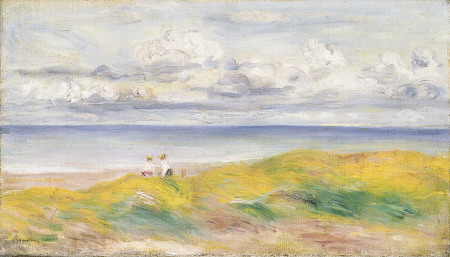 Sur La Falaise de Pierre-Auguste Renoir