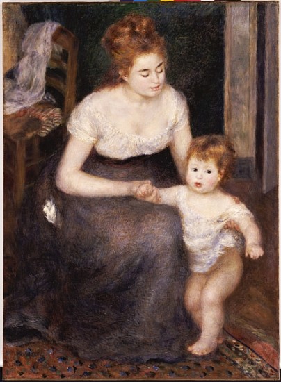 The First Step de Pierre-Auguste Renoir