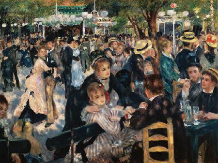 Baile en el Moulin de La Galette 1876