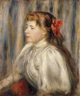 Portrait of a young girl.