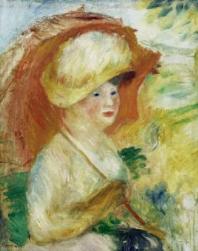 Woman with parasol