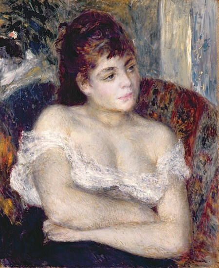 Woman in an Armchair de Pierre-Auguste Renoir