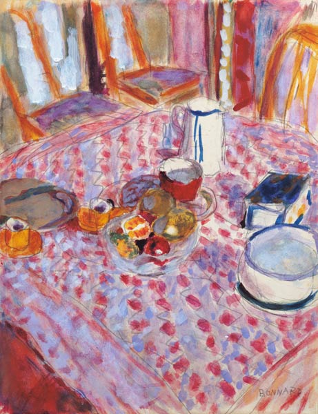 Apres le Dejeuner de Pierre Bonnard