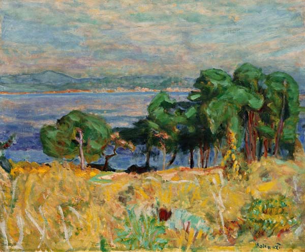 The Bay of Saint-Tropez de Pierre Bonnard