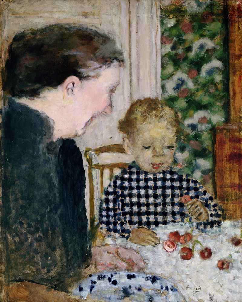 Child Eating Cherries de Pierre Bonnard