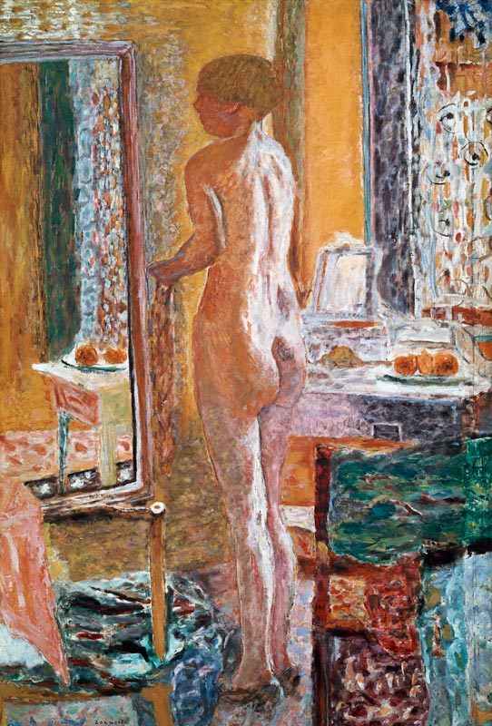 Nu au miroir (La Toilette) de Pierre Bonnard