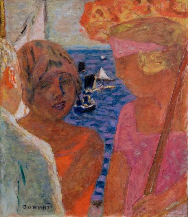 Conversation à Arcachon de Pierre Bonnard