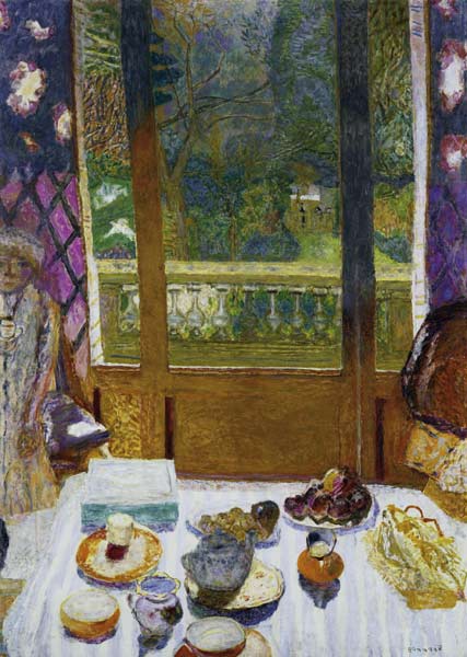 Das Frühstückszimmer de Pierre Bonnard