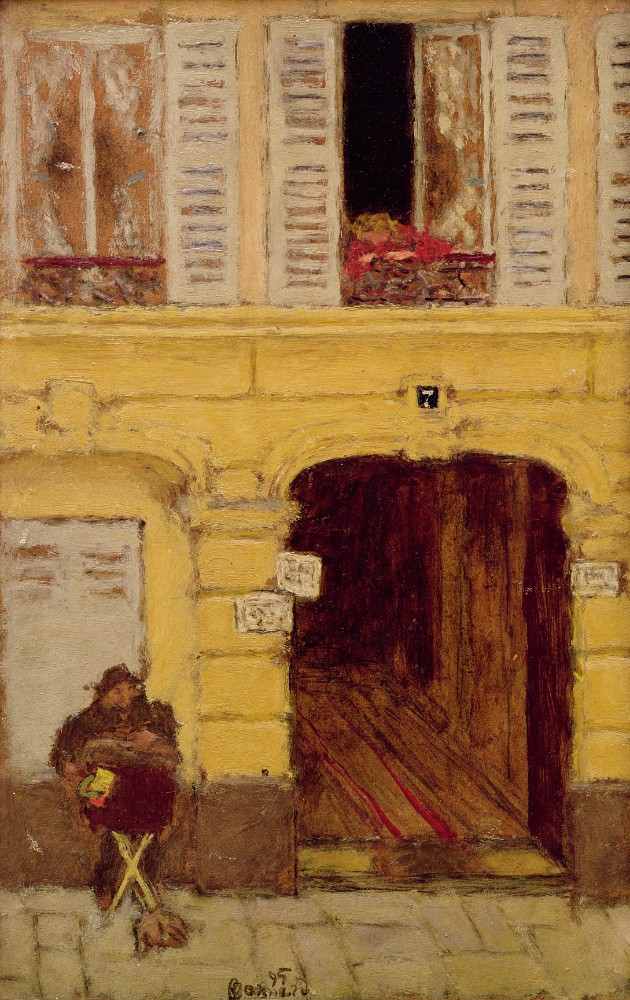 The Organ Grinder de Pierre Bonnard