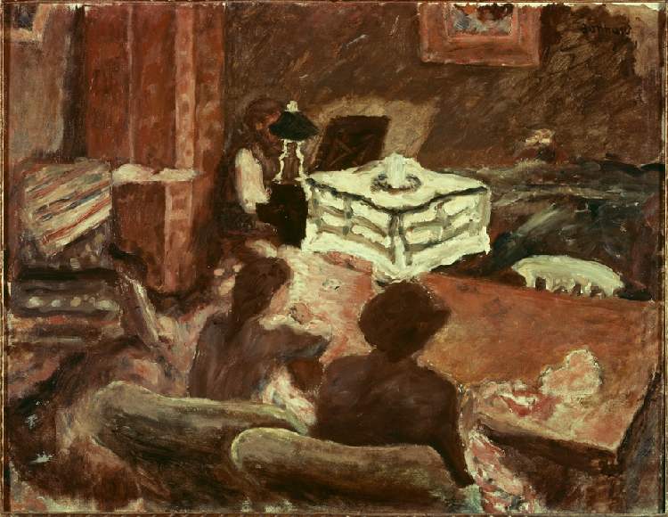 Die Familie Claude Terrasse de Pierre Bonnard