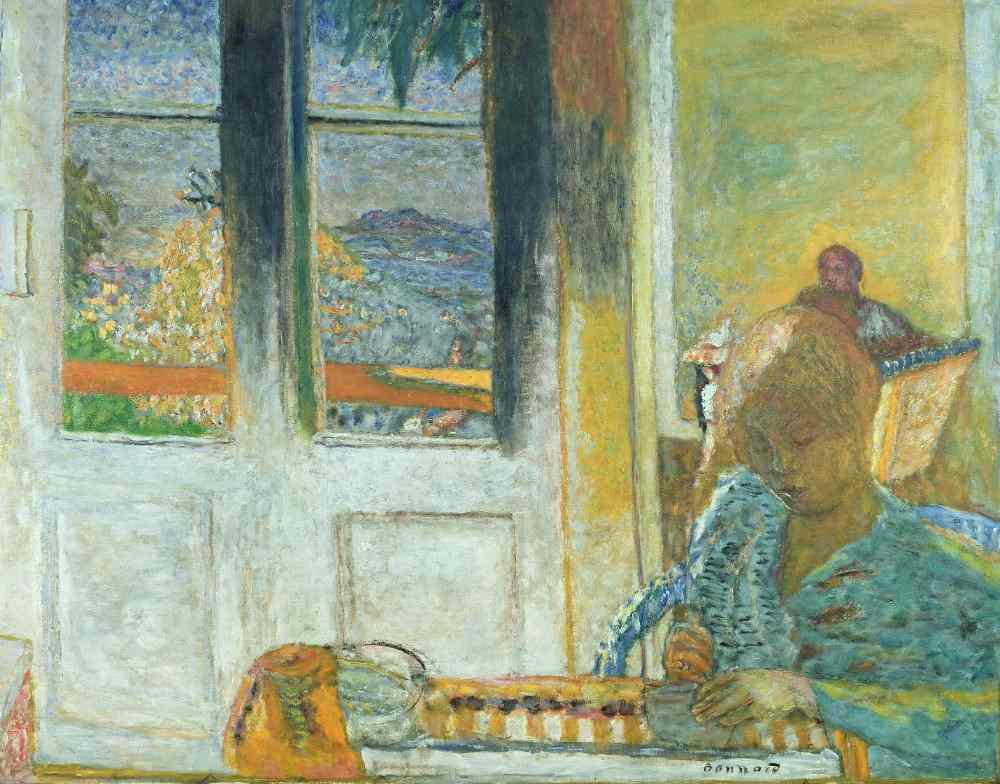 The French Windows or, Morning in Le Cannet de Pierre Bonnard