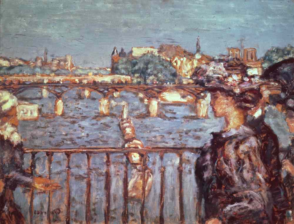 The Pont des Arts de Pierre Bonnard