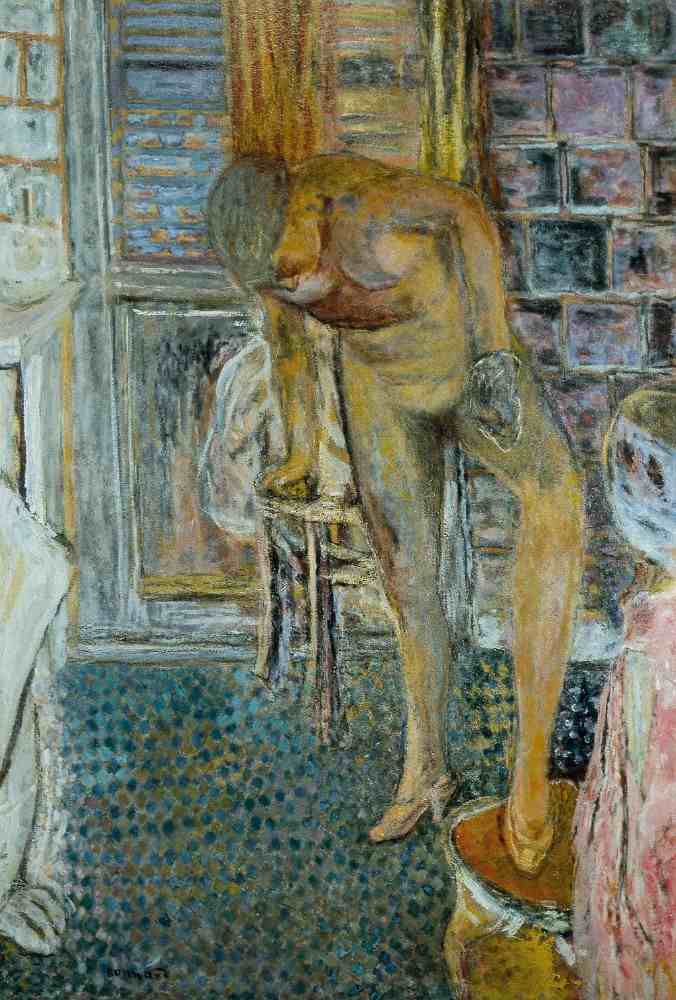 Woman at her Toilet de Pierre Bonnard