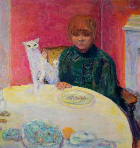 Woman with a Cat