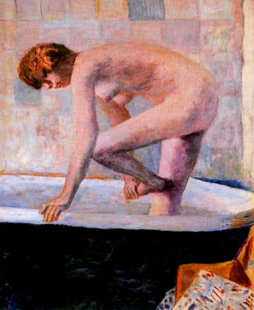Pink Nude in the Bathtub de Pierre Bonnard