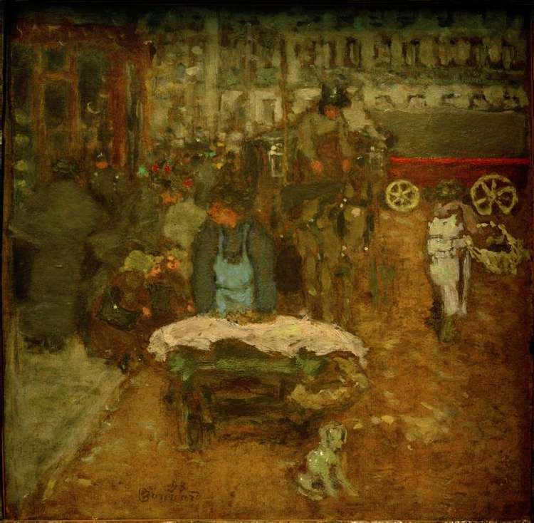 Sur le boulevard de Pierre Bonnard