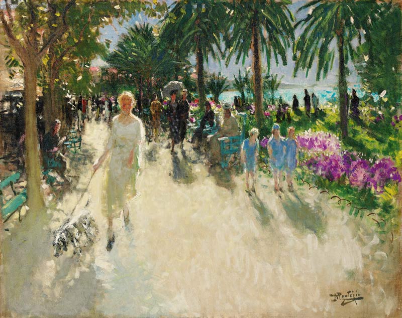 La Croisette, Cannes. de Pierre-Eugène Montézin