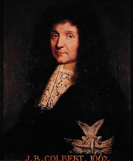 Portrait of Jean-Baptiste Colbert de Torcy (1619-93) de Pierre Mignard