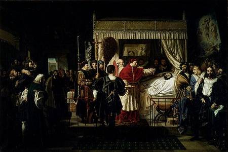Honours paid to Raphael after his death de Pierre-Nolasque Bergeret