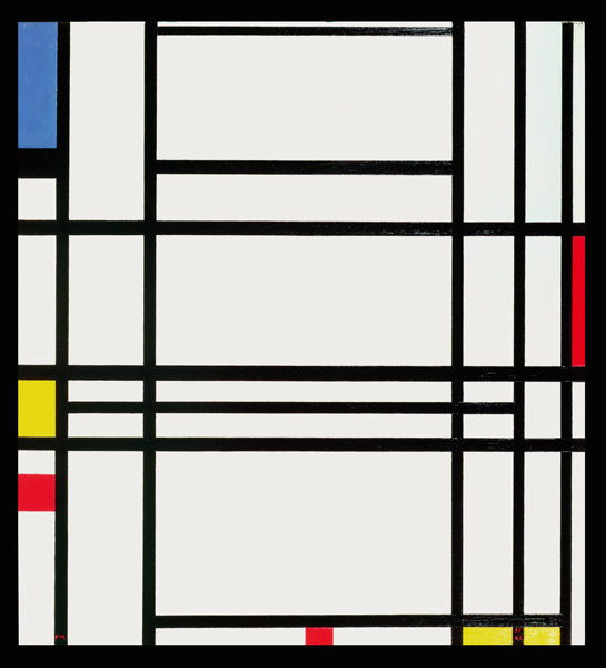 Composition No.10 de Piet Mondrian