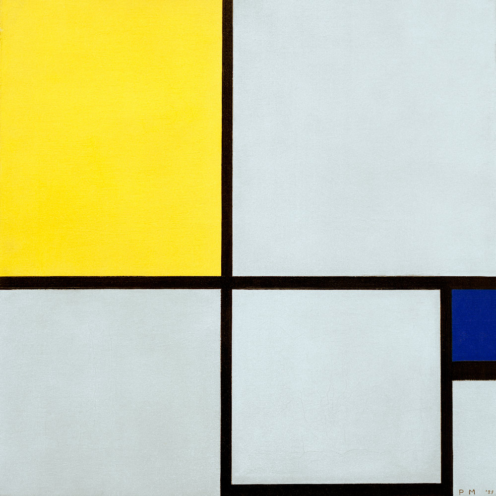 Composition No. II de Piet Mondrian