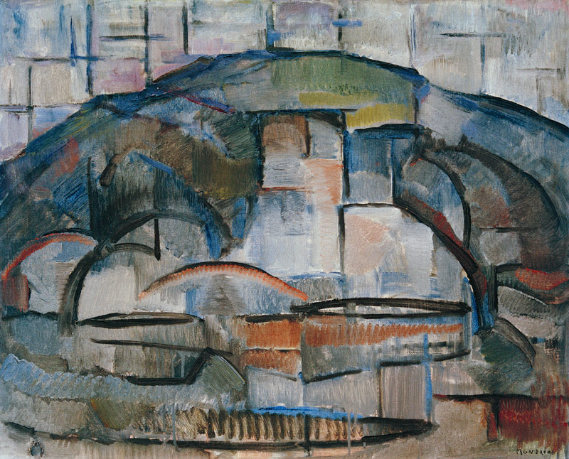 Landscape de Piet Mondrian