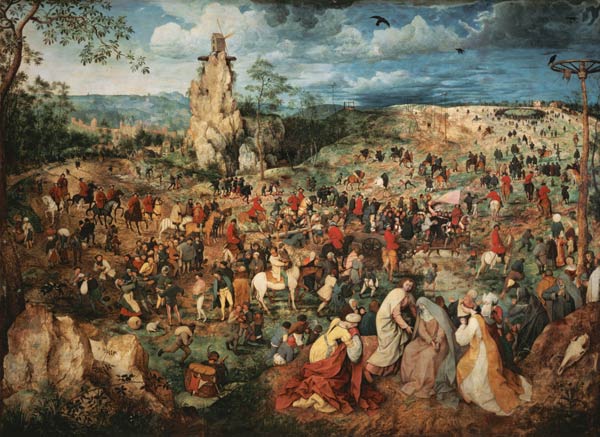 Carrying the Cross de Pieter Brueghel El Viejo