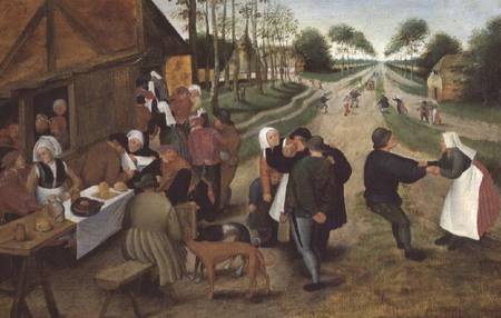 A Flemish Kermesse de Pieter Brueghel el Joven
