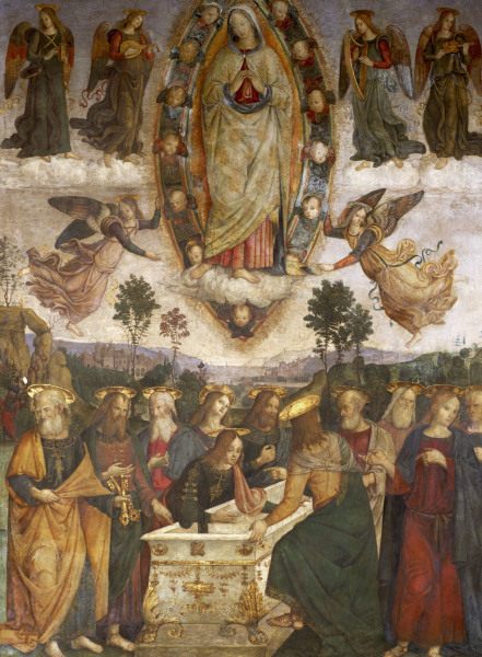 Pinturicchio / Ascension of Mary de Pinturicchio