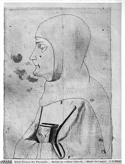 Monk, from the The Vallardi Album de Pisanello