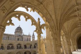 Part of the upper cloister gallery (photo) (see also 237490 & 237491) 