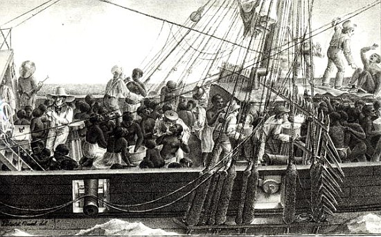 Transport of Slaves in the Colonies de Pretextat Ousel