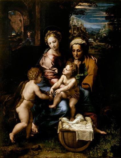 The Holy Family (La Perla) de Raffaello Sanzio