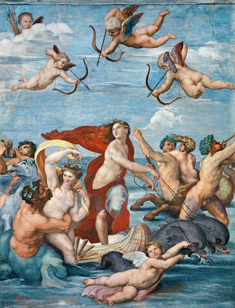 El triunfo de Galatea de Raffaello Sanzio