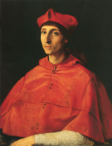 Portrait of a Cardinal de Raffaello Sanzio