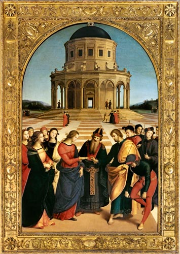 Vermaehlung Mariae de Raffaello Sanzio