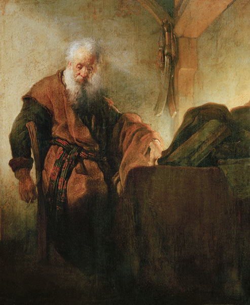 Rembrandt, Apostle Paul. de Rembrandt van Rijn