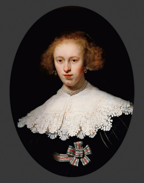 Portrait of a Young Woman de Rembrandt van Rijn