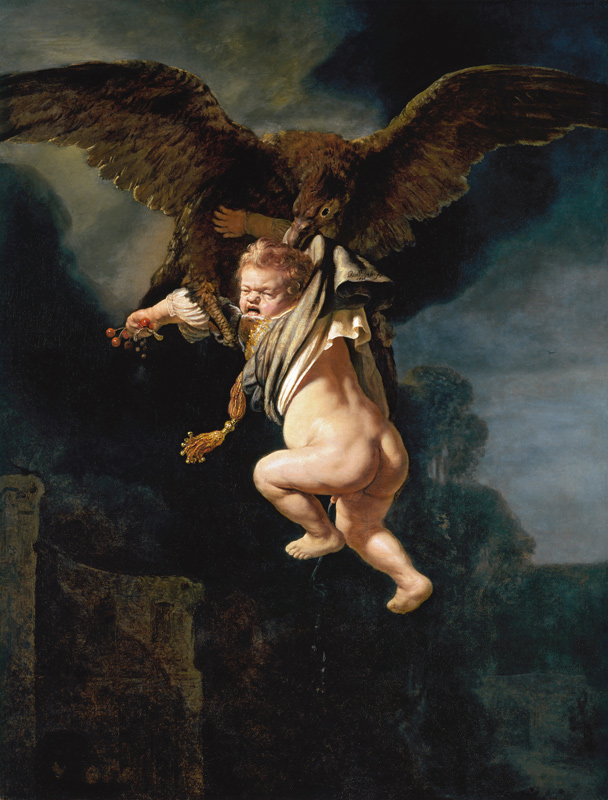 Rembrandt / Ganymede de Rembrandt van Rijn