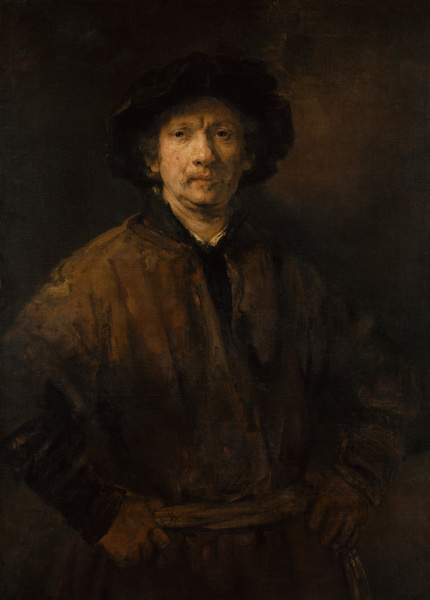 Large Self-Portrait de Rembrandt van Rijn
