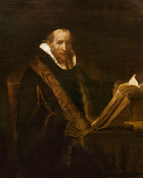 Rembrandt, Johannes Cornelisz. Sylvius de Rembrandt van Rijn