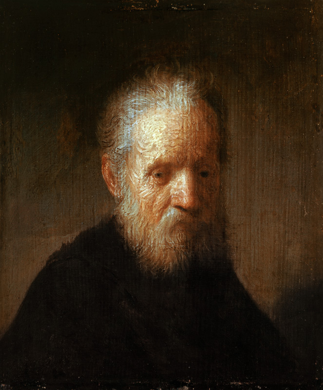 Rembrandt / Portrait of an old man de Rembrandt van Rijn