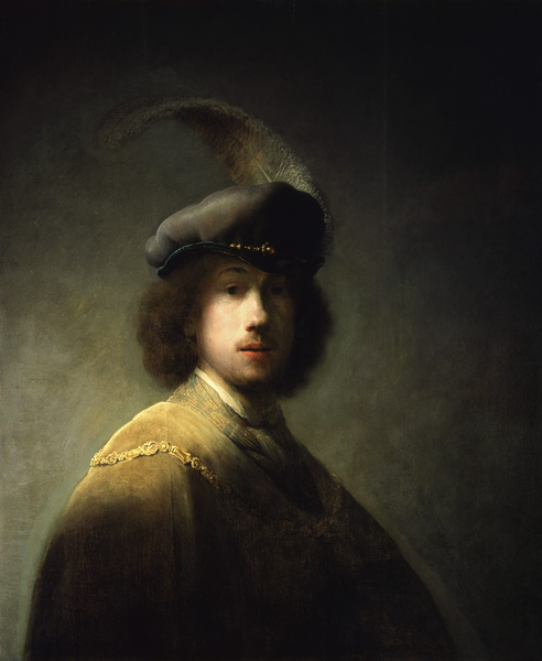 Self-Portrait, Aged 23 de Rembrandt van Rijn