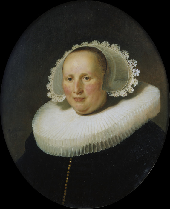 Portrait of Maertgen van Bilderbeecq de Rembrandt van Rijn