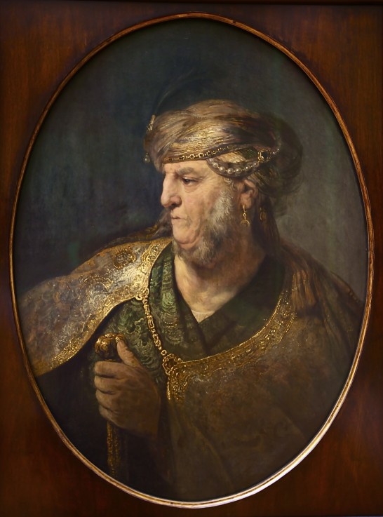 Bust of a Man in Oriental Dress de Rembrandt van Rijn