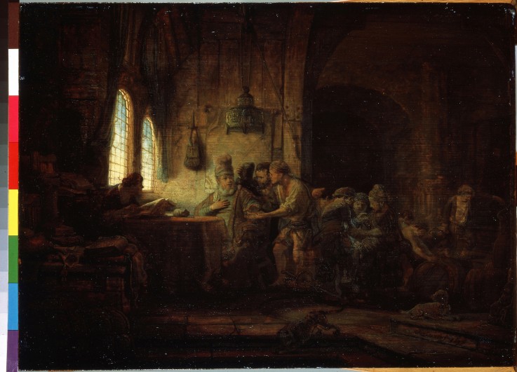 The Parable of the Labourers in the Vineyard de Rembrandt van Rijn