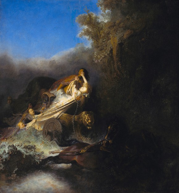 The Abduction of Proserpina de Rembrandt van Rijn